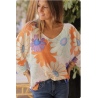Blouse fleurie